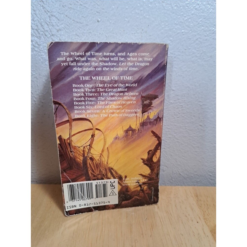 4 The Wheel of Time By Robert Jordan Paperback Books # 1,6, 8,9 - Picture 12 of 16